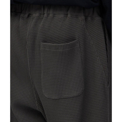SNOWPEAK Heavyweight Waffle Pants CHARCOAL