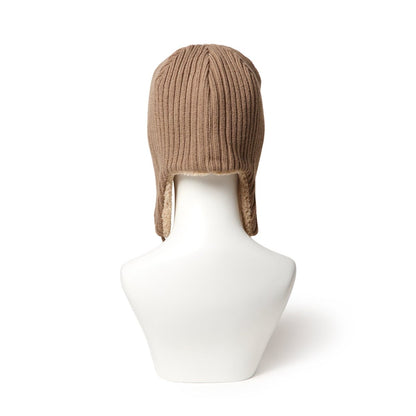 NEW ERA KNIT TRAPPER CL NE RIB KNIT BEI