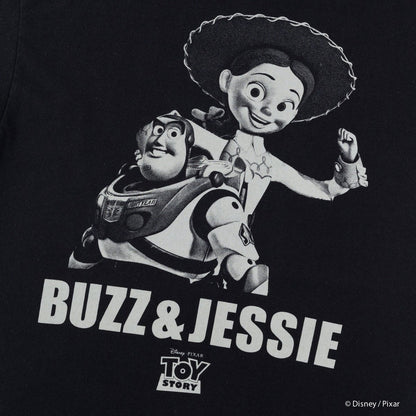 Buzz Lightyear&Jessie /Tee TOY-MS-02_VARIEGATOR BLACK