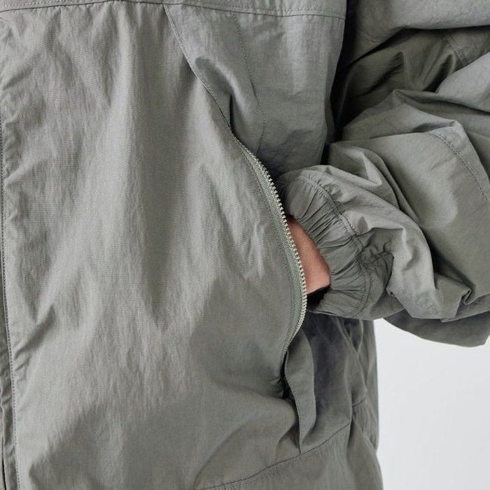 Brushed Weather Mountain Wind Jacket N26SA018_TNF PPL nanamica LGRAY