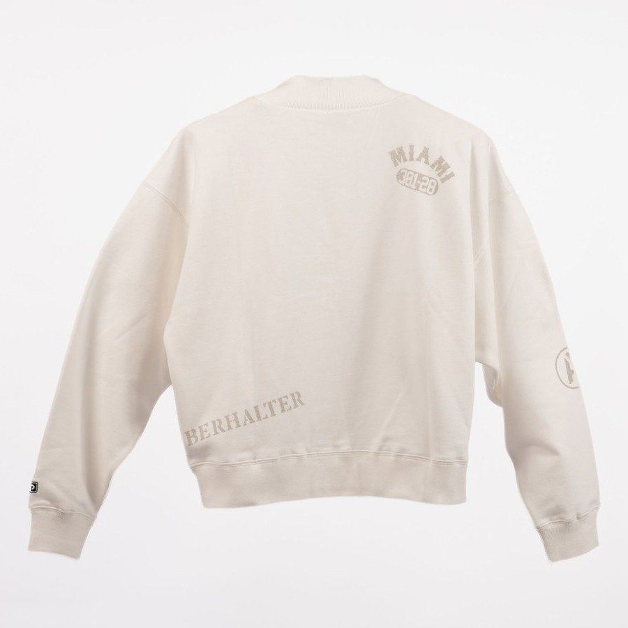 COLLEGIATE PACIFIC V Neck Sweat Shirt（HLEX) OFF WHITE
