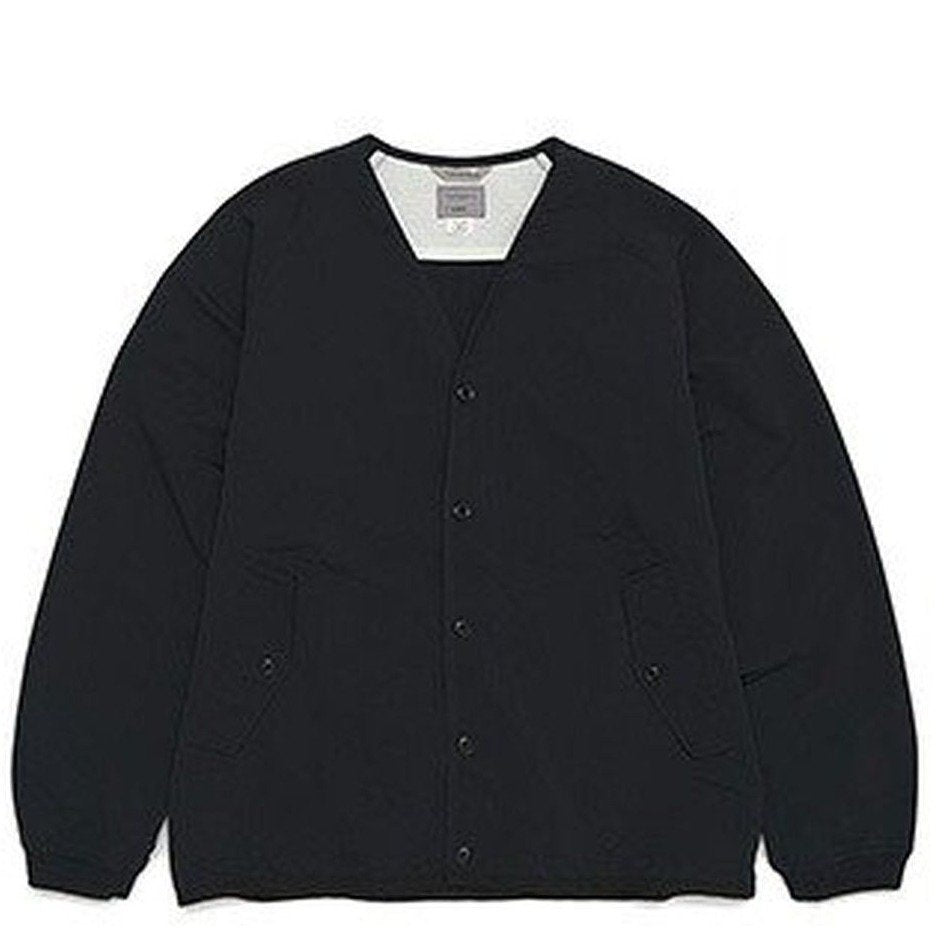 SUHS328 ALPHADRY CARDIGAN アルファドライ カーディガン_NANAMICA BLACK
