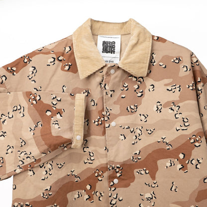 DAILY SHIRT JACKET（GOODNEIGHBORS SHIRTS × HULLE） DESERT CAMO