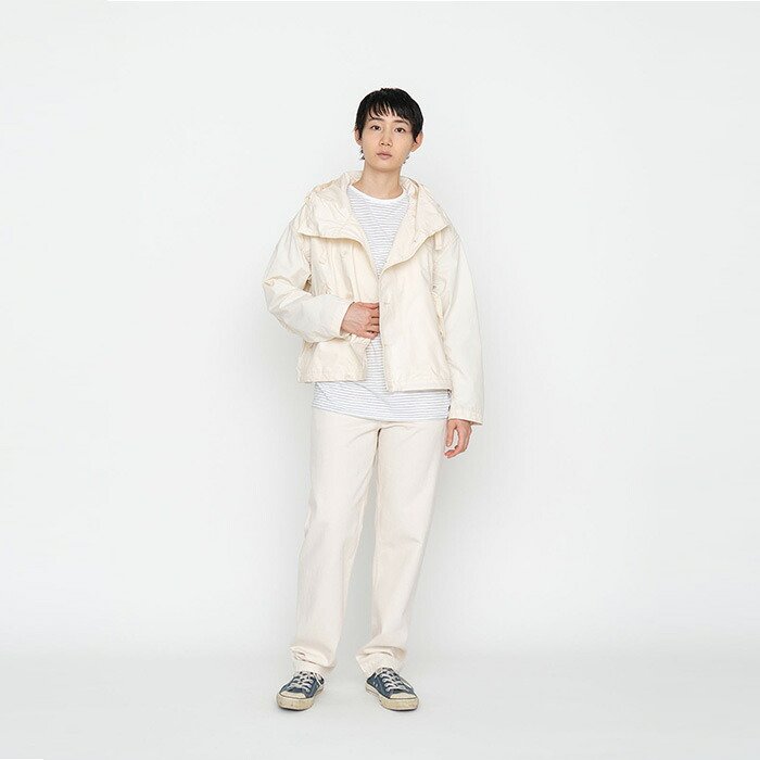 フーデッドジャケット SUAS335_NANAMICA ECRU