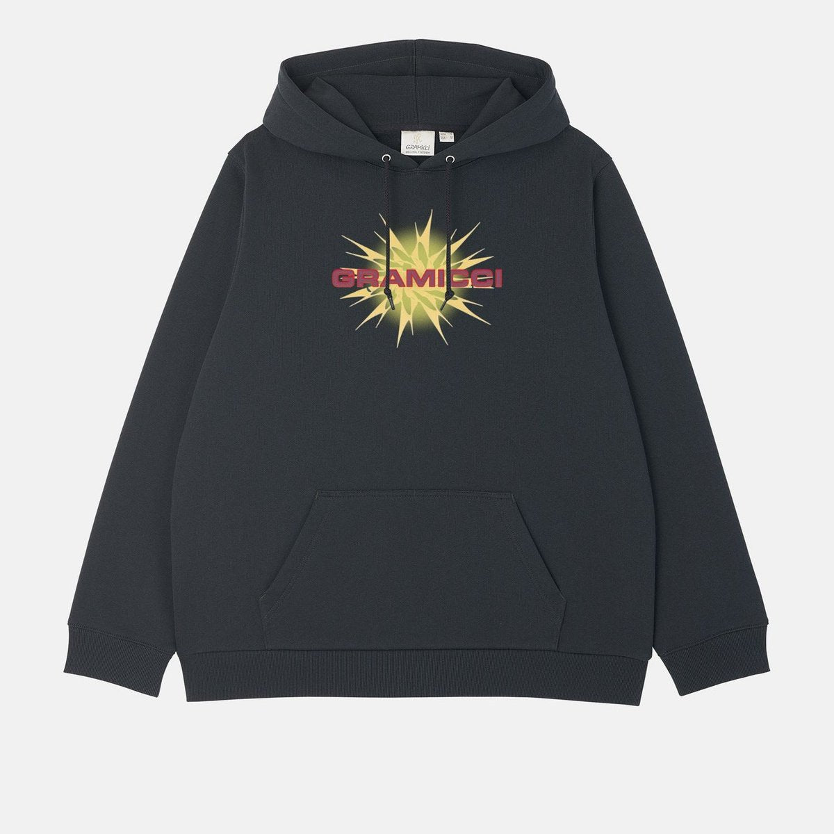 Gramicci STARBURST HOODED SWEATSHIRT VINTAGE BLACK