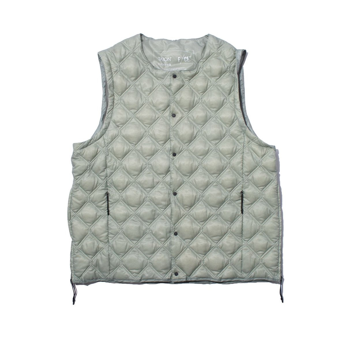 F/CE. TAION BY 2WAY PACKABLE INNER DOWN Green