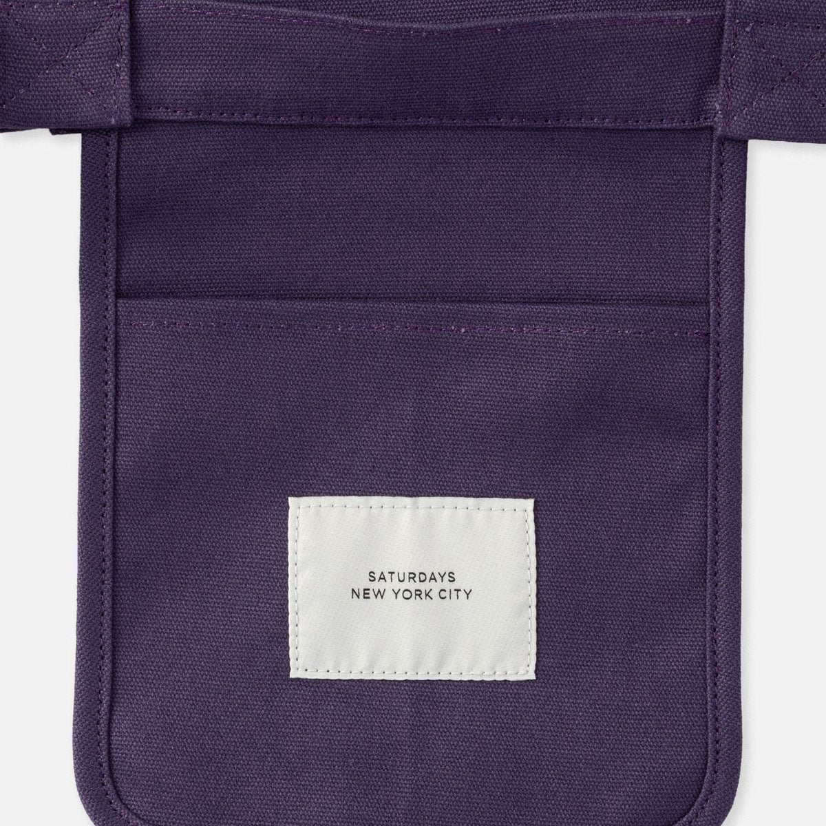 SATURDAYS NYC Established USA Tote Bag Purple