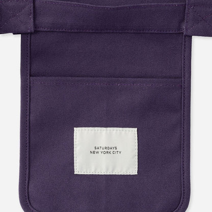 SATURDAYS NYC Established USA Tote Bag Purple