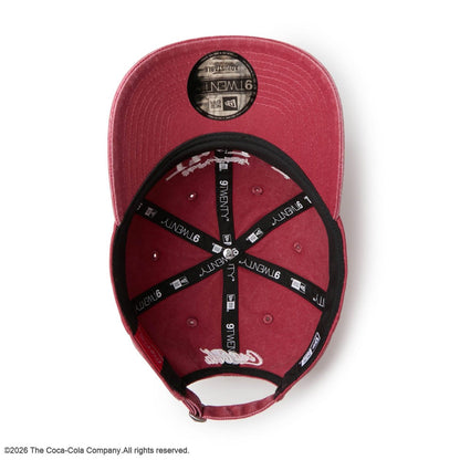 NEW ERA 920 COCA-COLA ACID WASH RED