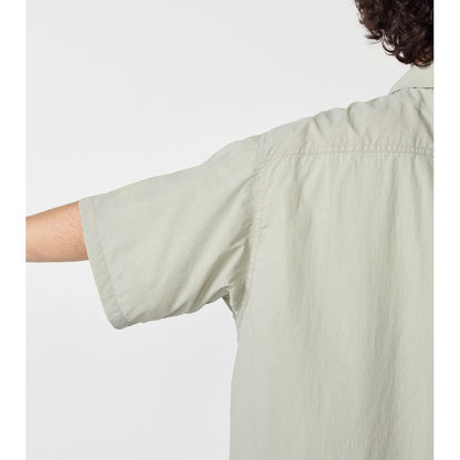 Nylon Taffeta Field S/S Shirt N25SG055_TNF PPL nanamica LGRAY