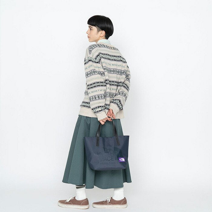 TPE Small Tote Bag NN7314N_THE NORTH FACE Purple Label NAVY