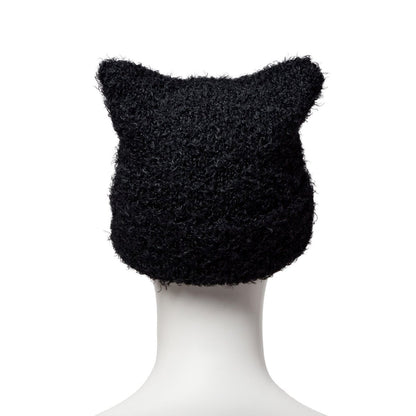 47 SQUARE SHAGGY KNIT BLK BLK