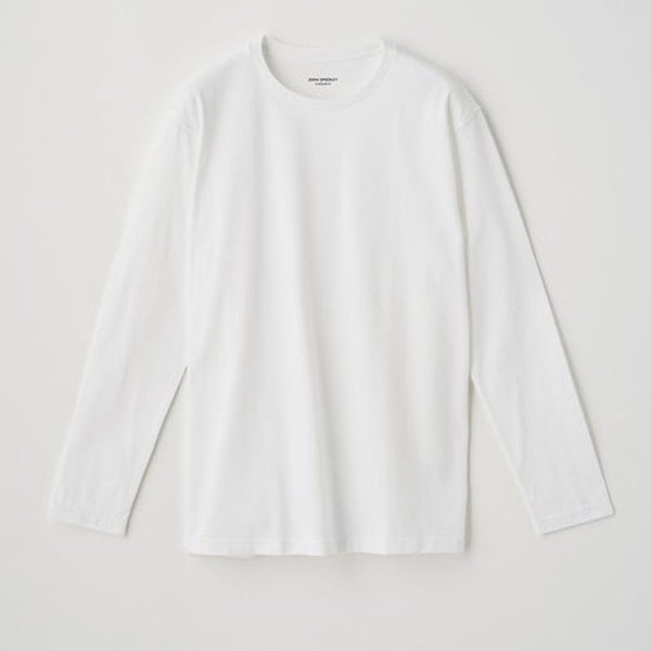 JOHN SMEDLEY COTTON CREWNECK LONG-SLEEVE INNER T-SHIRT L03680TS920