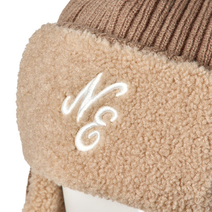 NEW ERA KNIT TRAPPER CL NE RIB KNIT BEI