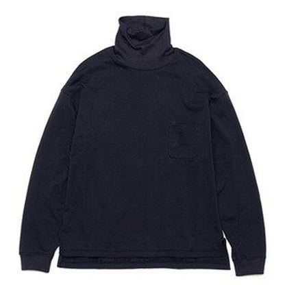 NANAMICA タートルネックロングスリーブTシャツ NAVY (N)