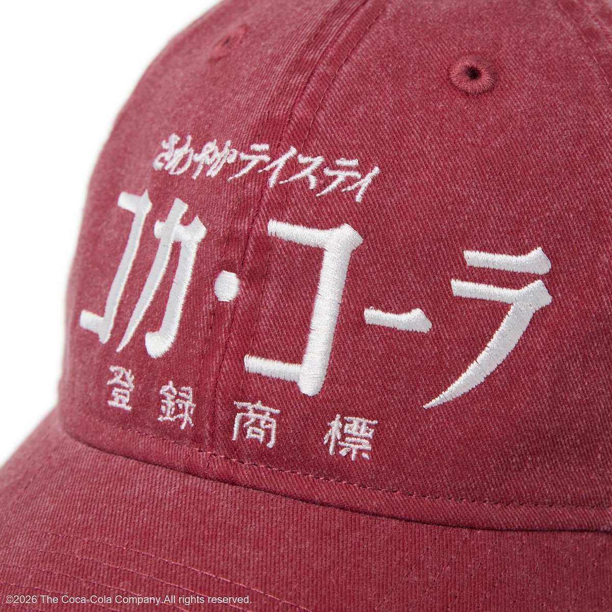 NEW ERA 920 COCA-COLA ACID WASH RED
