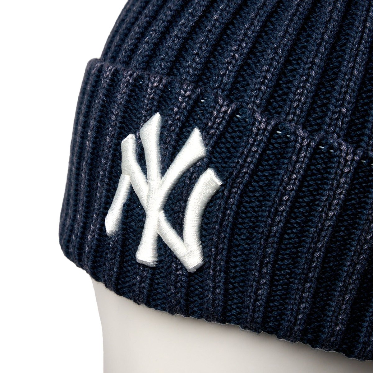NEW ERA RIB CUFF KNIT NEYYAN ITLN WASH NVY