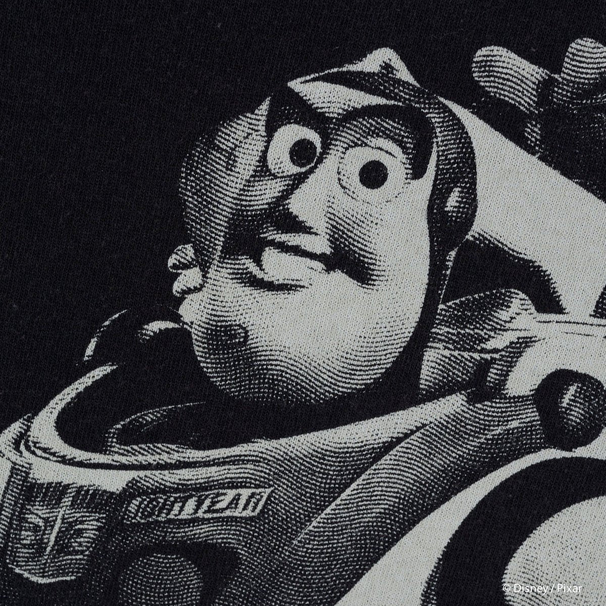 Buzz Lightyear&Jessie /Tee TOY-MS-02_VARIEGATOR BLACK