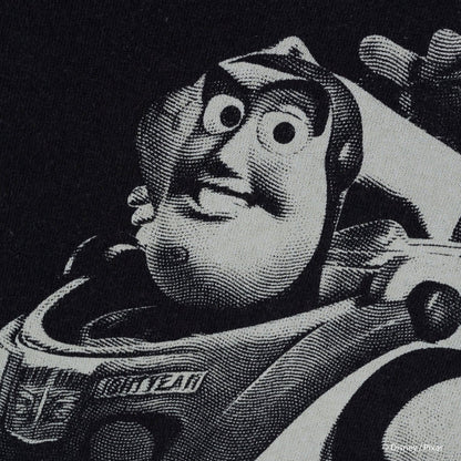 Buzz Lightyear&Jessie /Tee TOY-MS-02_VARIEGATOR BLACK