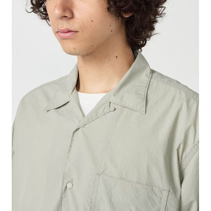Nylon Taffeta Field S/S Shirt N25SG055_TNF PPL nanamica LGRAY