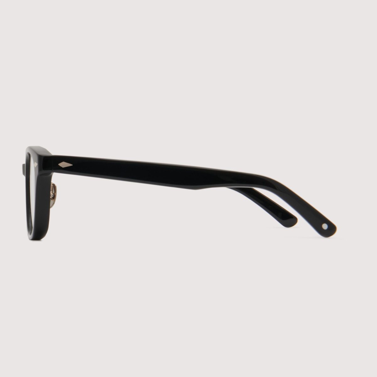 NOCHINO OPTICAL SANSUI FR #1 GLOSS BLACK x CLEAR TO GREY