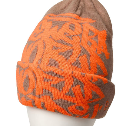 NEW ERA BASIC CUFF KNIT TAGGING LOGO BEI