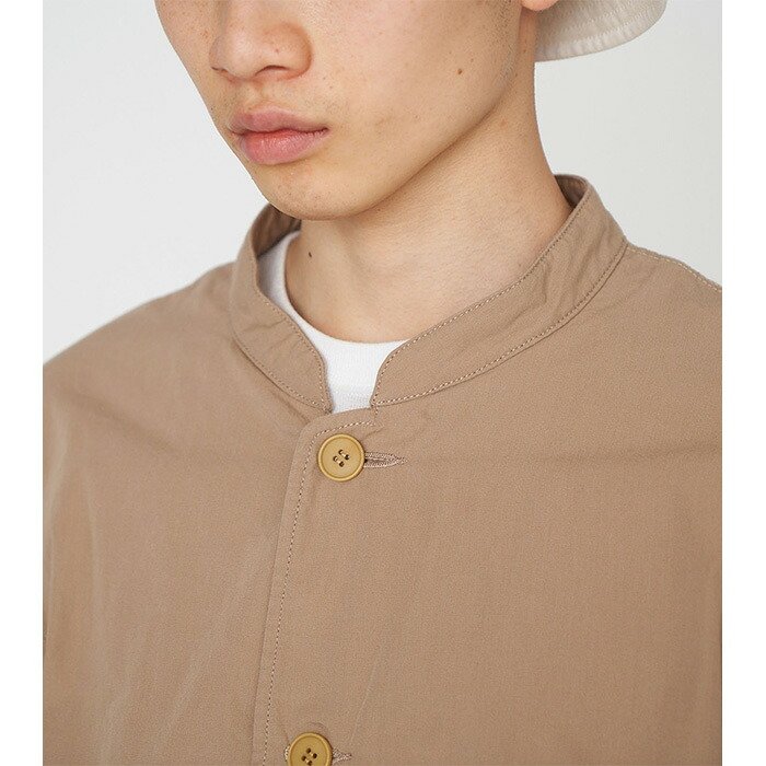 SUAS339 Band Collar Jacket バンド カラー ジャケット_NANAMICA CA