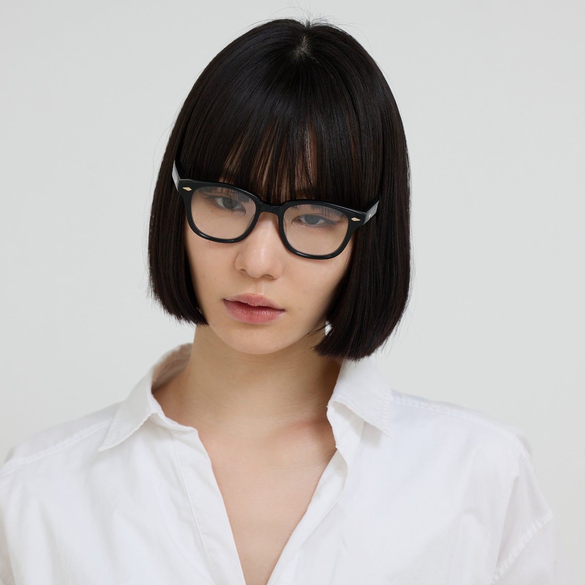 NOCHINO OPTICAL JIFUSAN #1 GLOSS BLACK x CLEAR TO GREY (調光ﾚﾝｽﾞ)