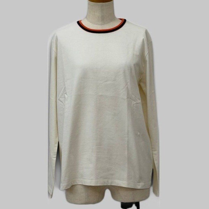 THE NORTH FACE Purple Label COTTON JERSEY FIELD LONG SLEEVE TEE IVORY