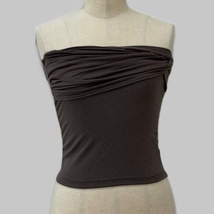 COOME SHIRLING TUBE TOP MOCA