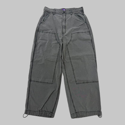 THE NORTH FACE Purple Label C/N W FLD DB KN GRAY
