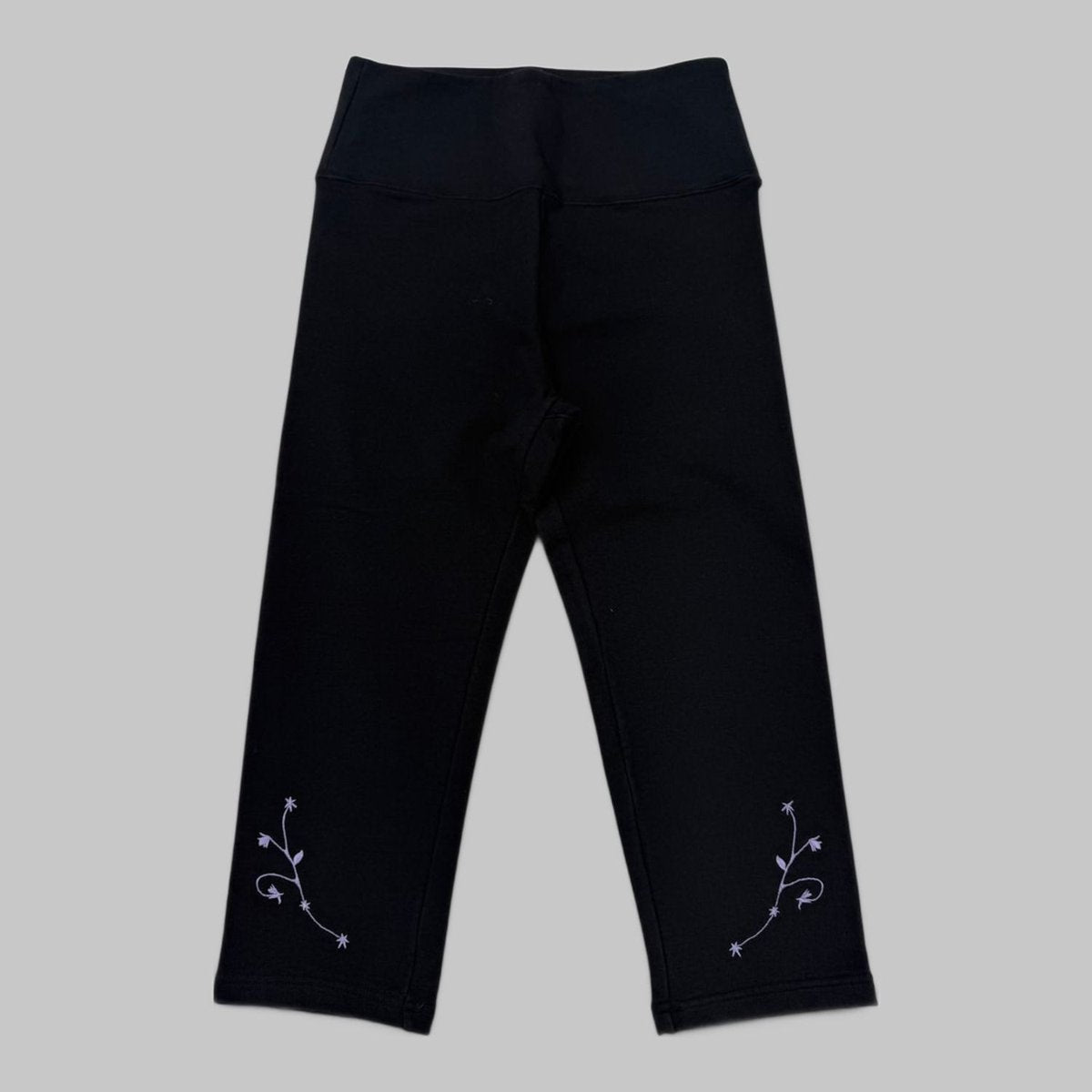 COOME EMBROIDERY SABRINA LEGGINGS BLACK
