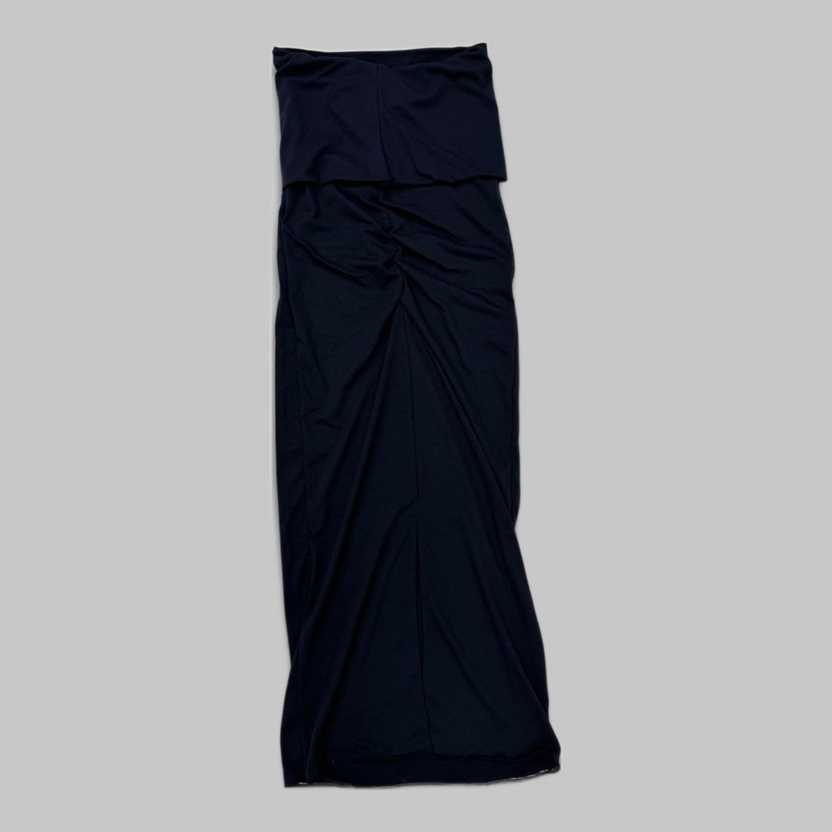 COOME STRETCH FOLD OVER SKIRT NAVY