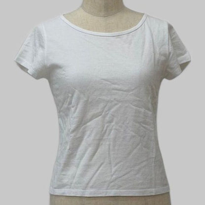 COOME FRENCH SLEEVE SS TEE WHITE