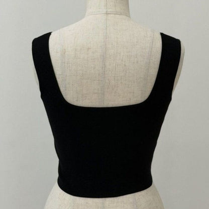TW  ROUND HEM KNIT TANK TW4SS-007