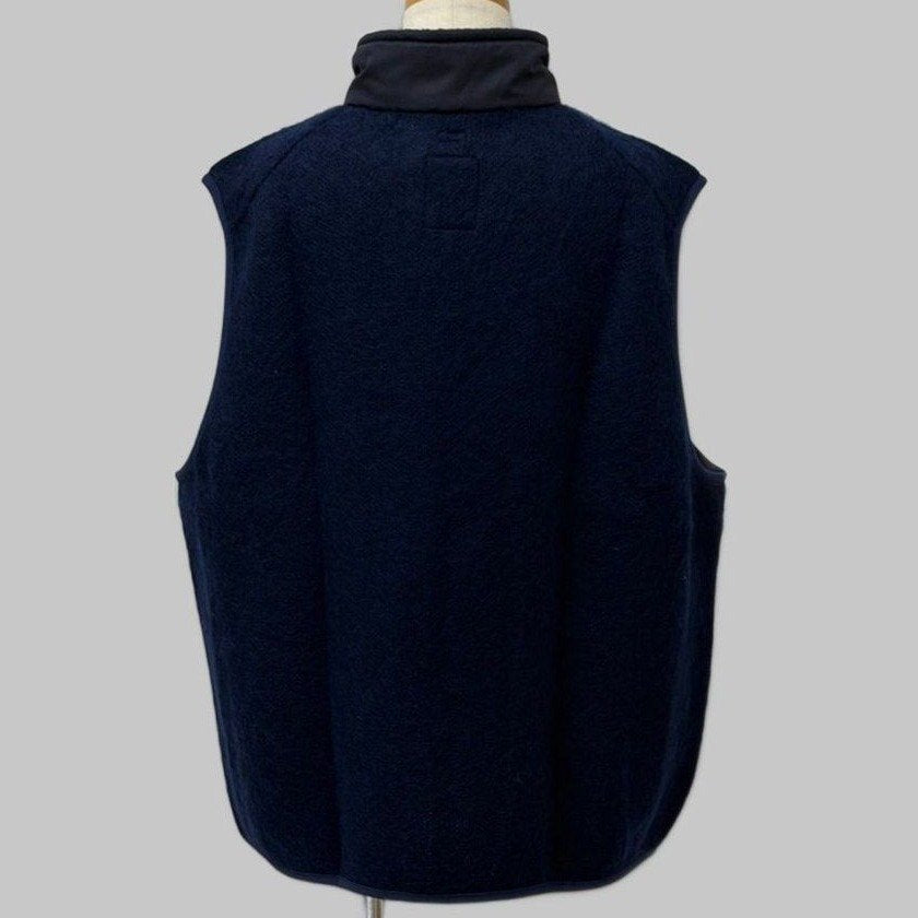 NANAMICA ZIP UP MOHAIR VEST N