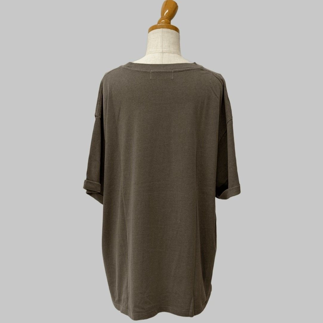 J.J MERCER THE City San Francisco_roll-up Tee（HLEX)#50 BROWN