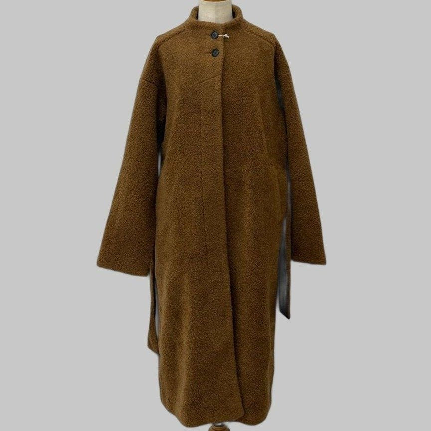 COOME TEDDY BEAR COAT BROWN