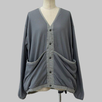 THE NORTH FACE Purple Label FIELD REVERSIBLE SNAP CARDIGAN GRAY