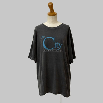 J.J MERCER THE City San Francisco_roll-up Tee（HLEX)#50 ASH