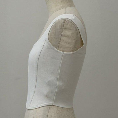 TW  ROUND HEM KNIT TANK TW4SS-007