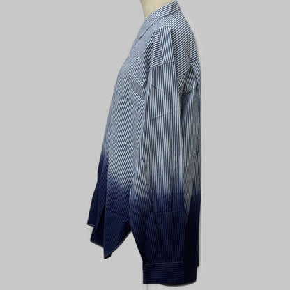 NANAMICA RE COLLAR WIND NAVY