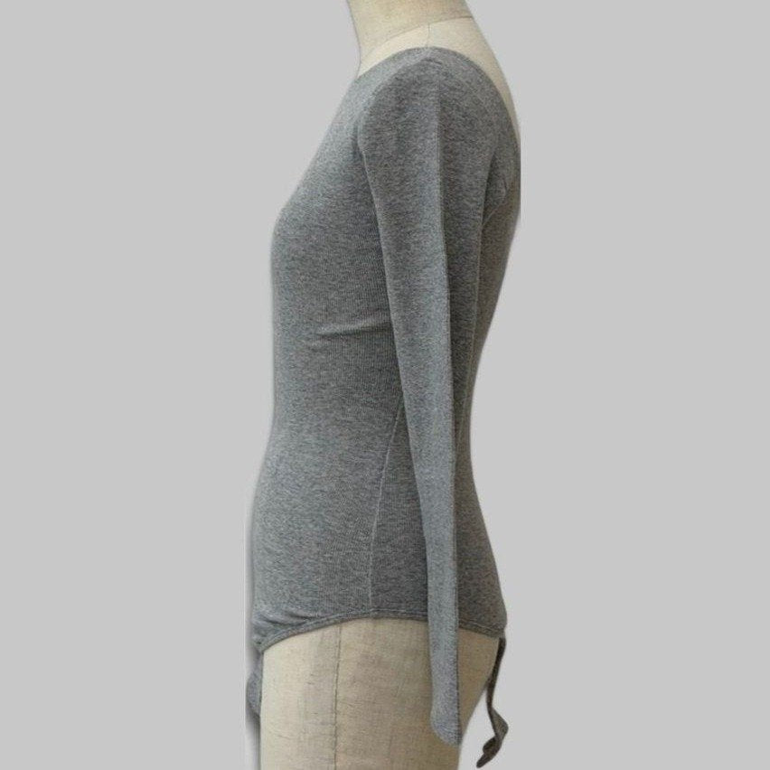 COOME LS BODY SUIT GREY