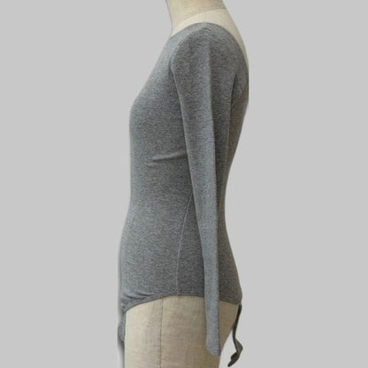 COOME LS BODY SUIT GREY