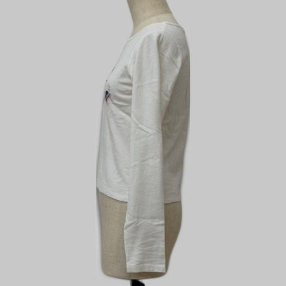 COOME GRAPHIC LS TEE WHITE