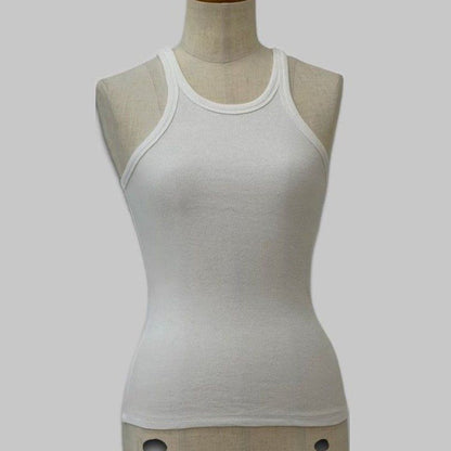 COOME FULL LENGTH TANK TOP OFF WHITE