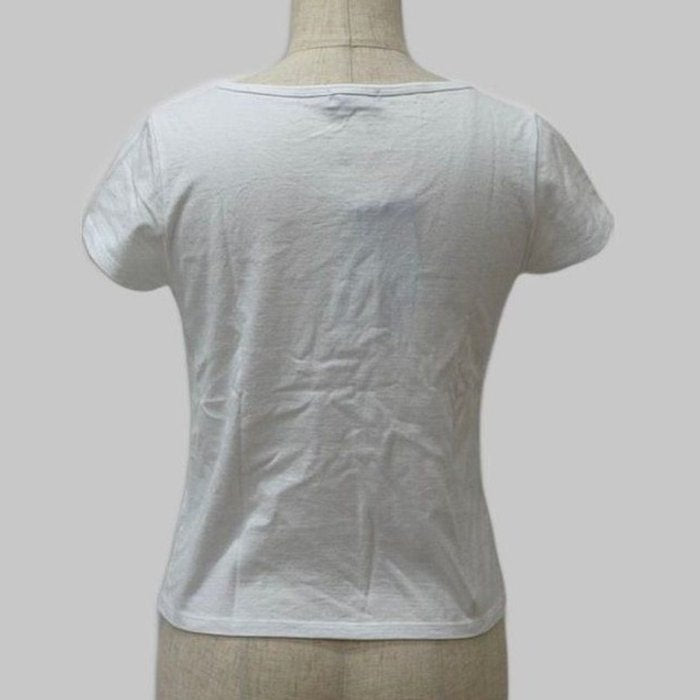 COOME FRENCH SLEEVE SS TEE WHITE