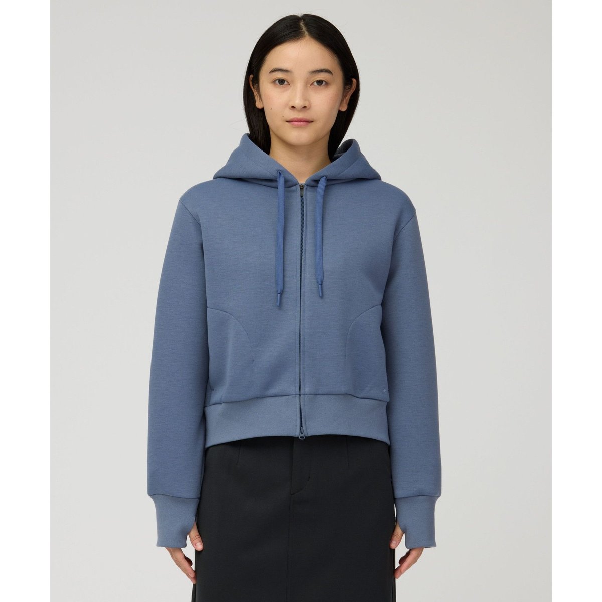 SNOWPEAK Odor Control Zip Parka W's LIGHT BLUE