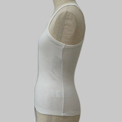 COOME FULL LENGTH TANK TOP OFF WHITE