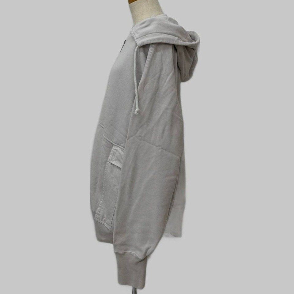 THE NORTH FACE Purple Label 11OZ ZIP UP HOO STONE